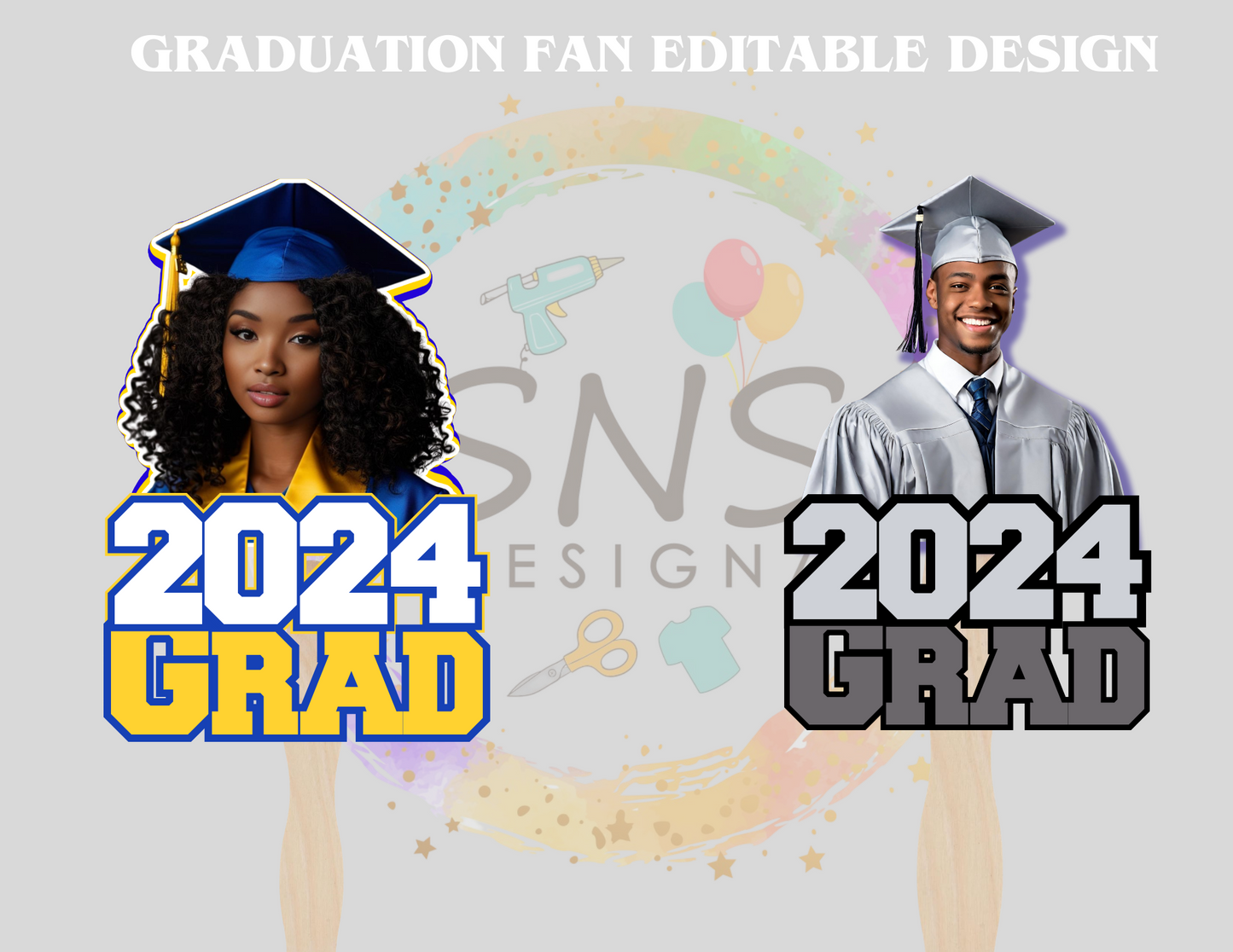 Grad Fans Templates