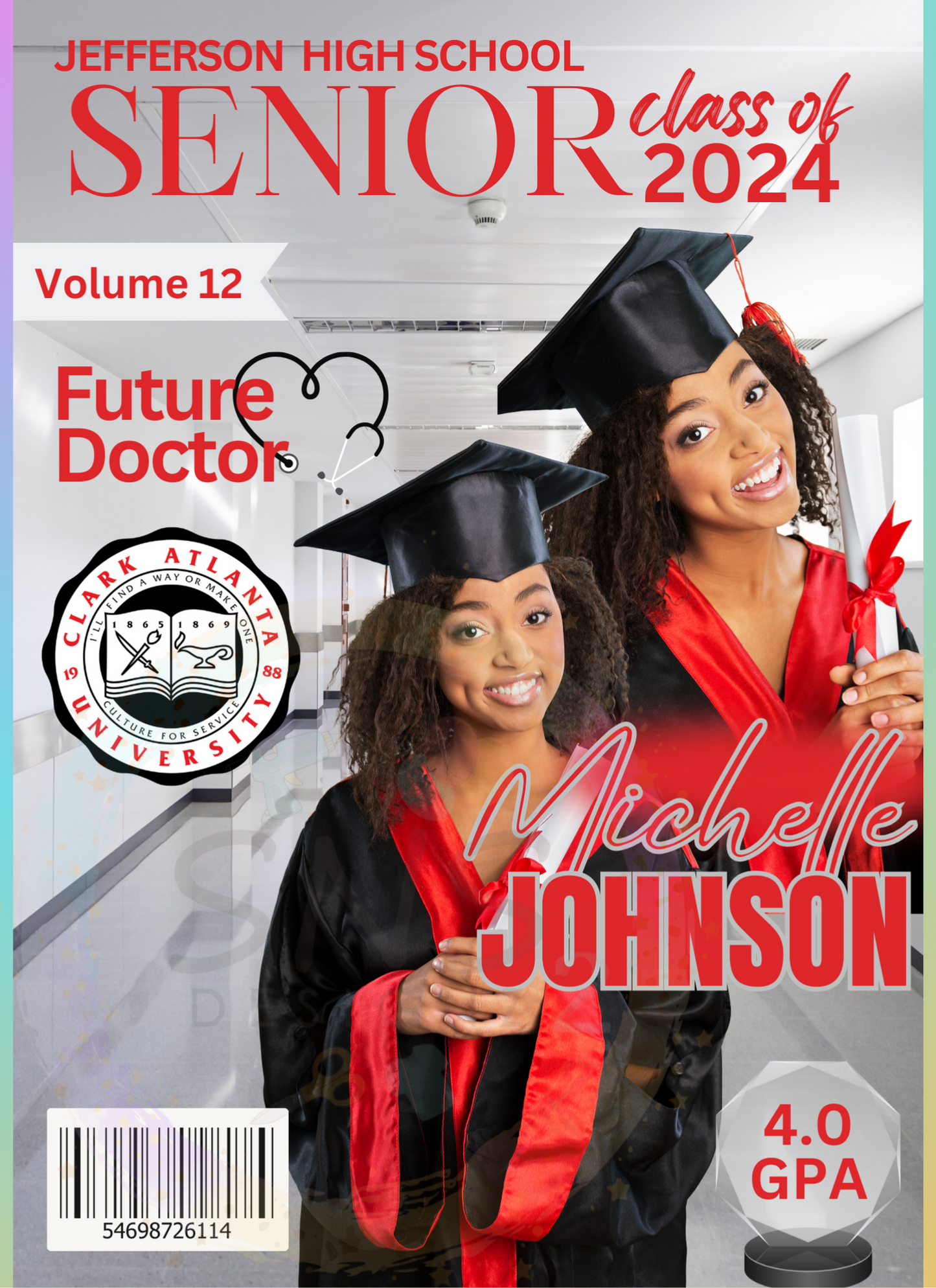 Graduation Magazine Template