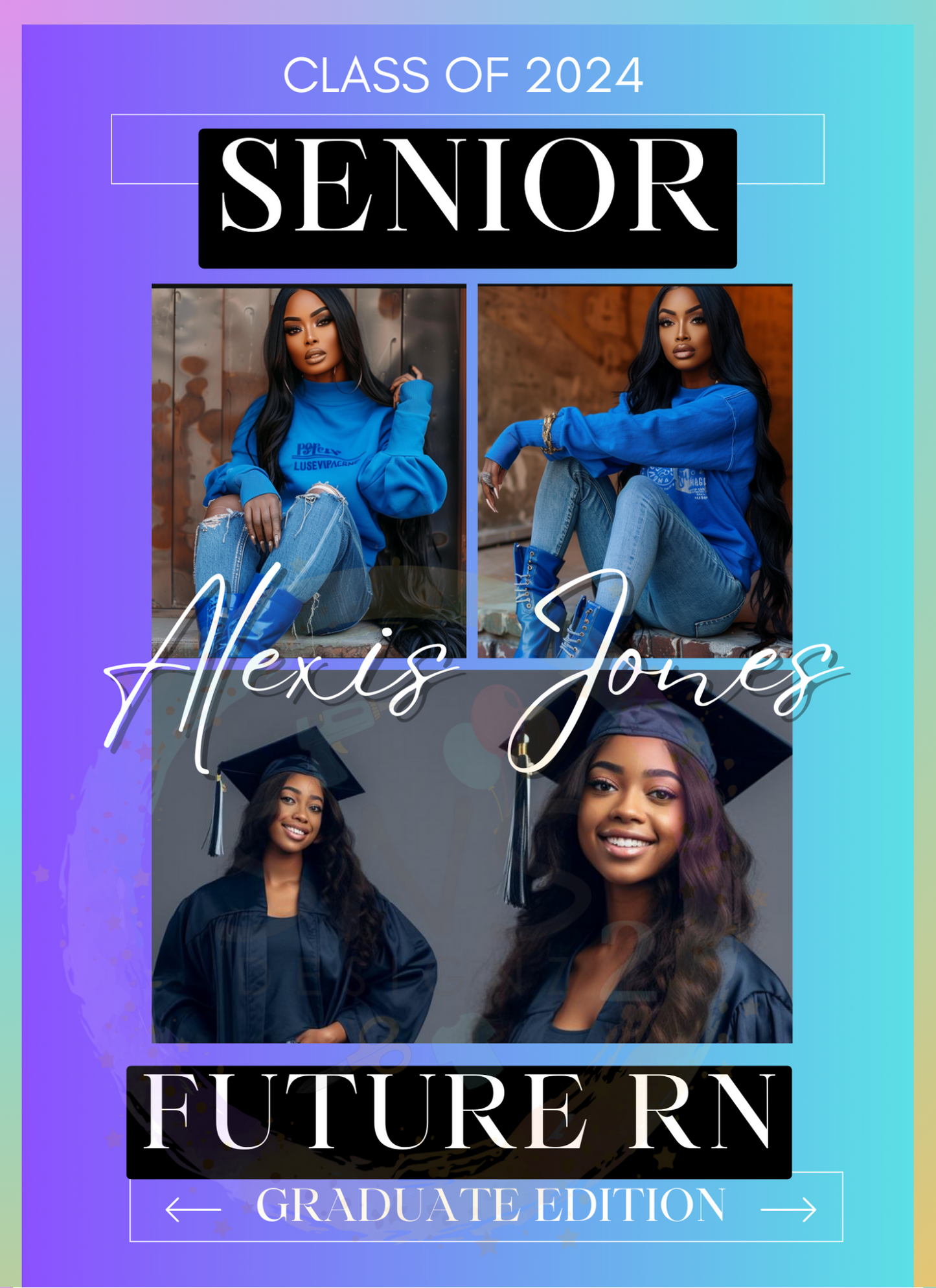 Graduation Magazine Template