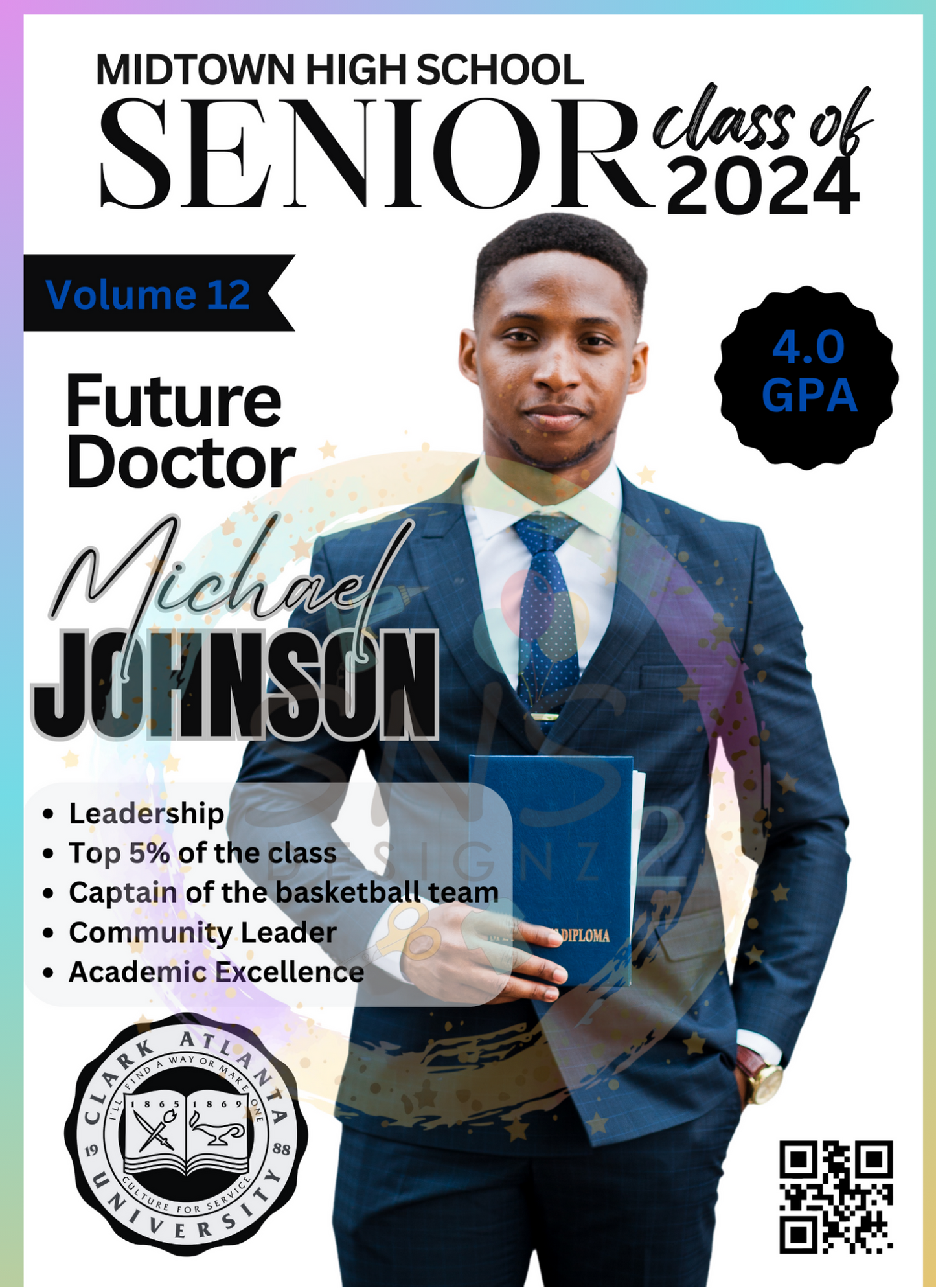 Graduation Magazine Template