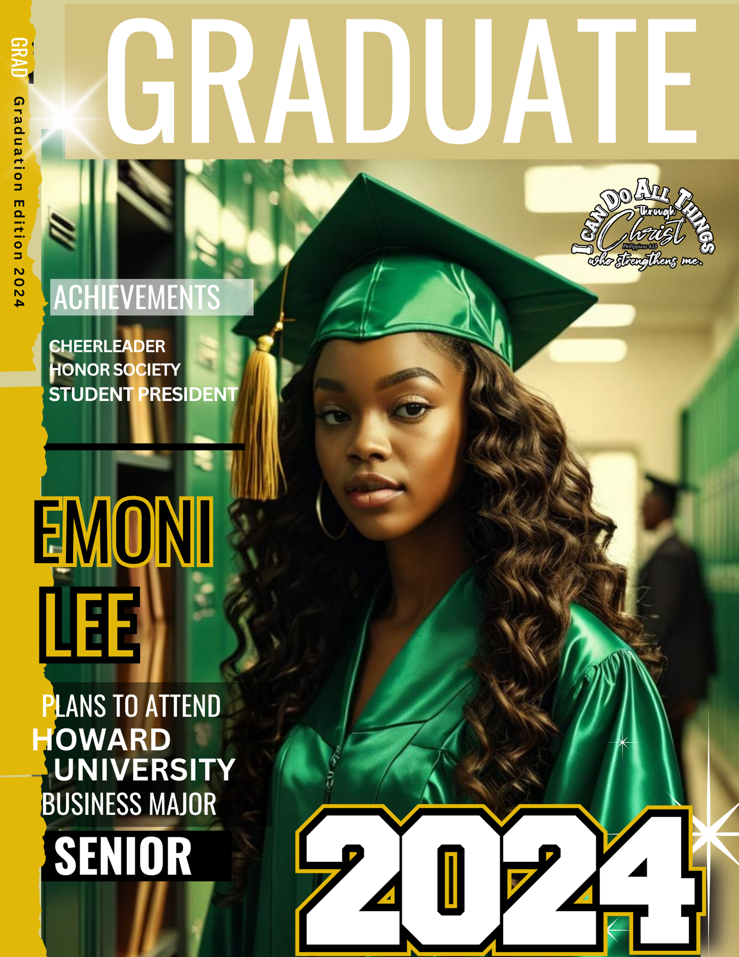 Graduation Magazine Template